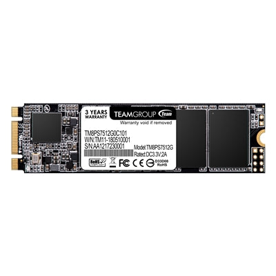 Team MS30 512GB M.2 2280 SATA III SSD - 550MB/s Read Speed Team MS30 512GB M.2 2280 SATA III SSD - 550MB/s Read Speed